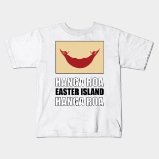 Flag of Easter Island Kids T-Shirt